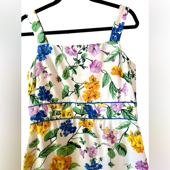 NWT! Size 10 petite A line floral dress from Ann Taylor - Picture 4 of 6